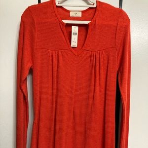 Orange shirt new with tags